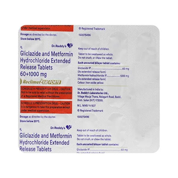 Reclimet-XR Forte Tablet