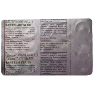 Sartel-Beta 50 Tablet