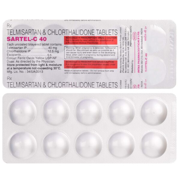 Sartel-C 40 Tablet