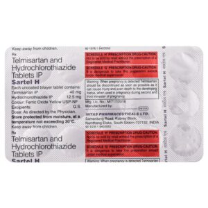 Sartel H 40 Tablet