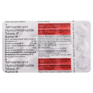 Sartel H 40 Tablet