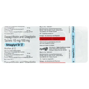 Sitaglyn D 5mg/100mg Tablet