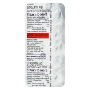 Sitara-D 5mg/100mg Tablet