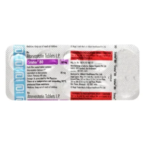 Stator 80 Tablet, Stator 80 Tablet price, Stator 80 Tablet alternatives, Atorvastatin