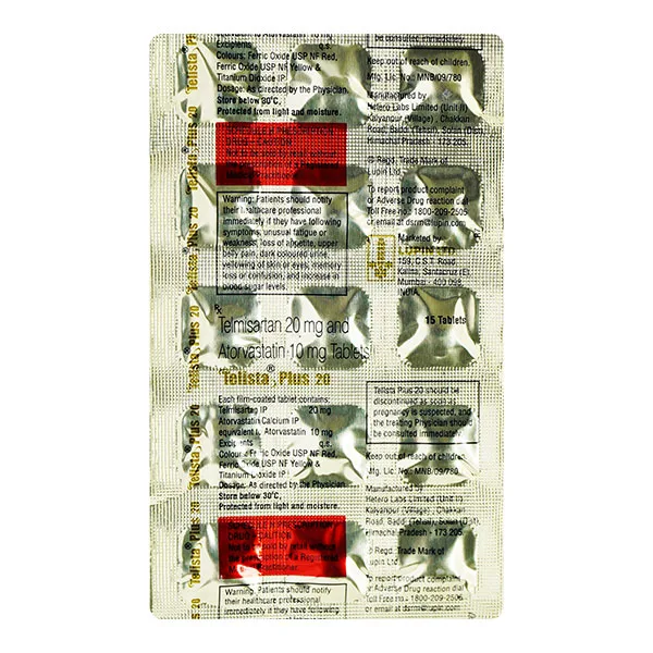 Telista Plus 20 Tablet
