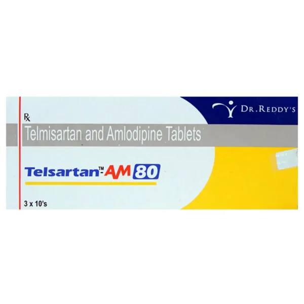 Telsartan-AM 80 Tablet