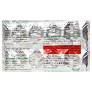 Valprol-CR 1000 Tablet
