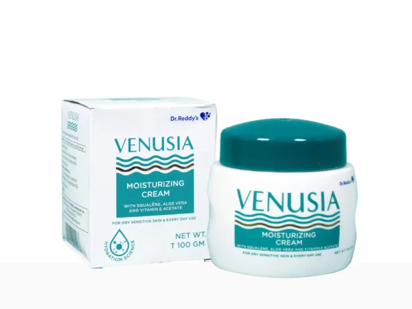 Venusia Moisturizing Cream with Squalene, Aloe Vera & Vitamin E