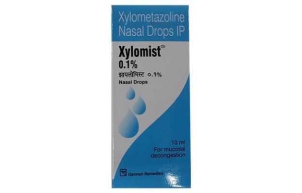 Xylomist 0.1% Nasal Drops for Mucosal Decongestion