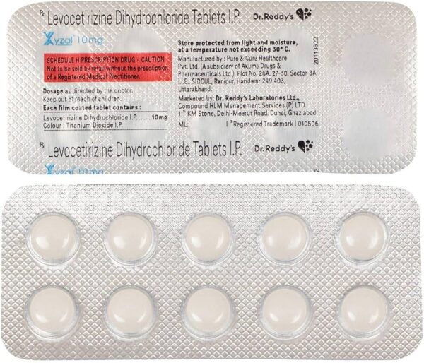 Xyzal 10mg Tablet