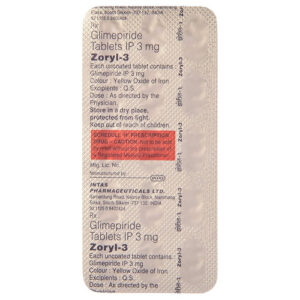 Zoryl 3 Tablet