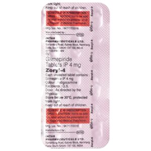 Zoryl 4 Tablet