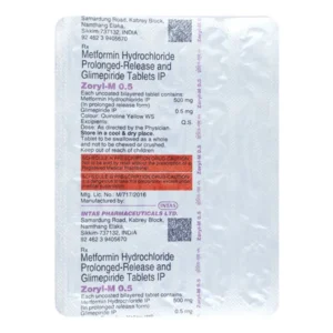 Zoryl M 0.5 Tablet PR