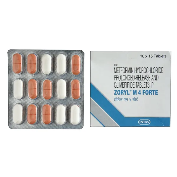Zoryl-M 4 Forte Tablet PR