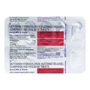Zoryl MV Forte 2 Tablet