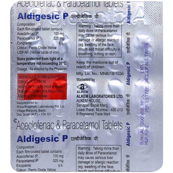 Aldigesic P Tablet