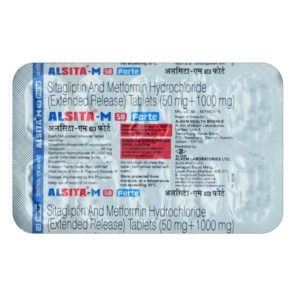 Alsita-M 50 Forte Tablet