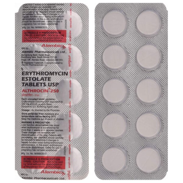 Althrocin-250 Tablet