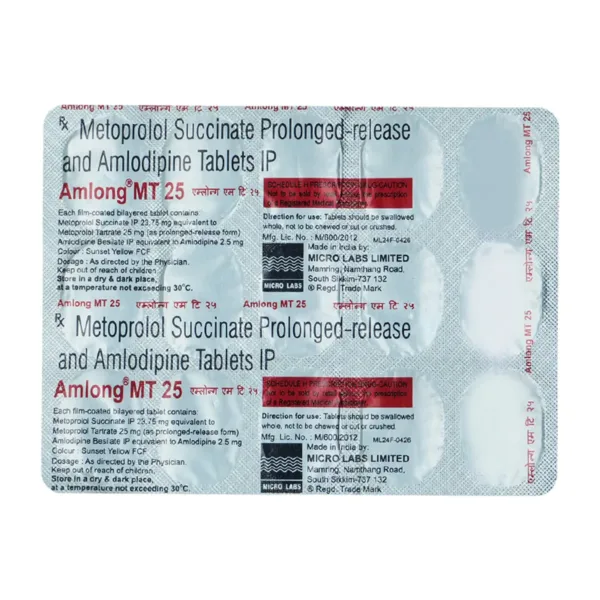 Amlong MT 25 Tablet