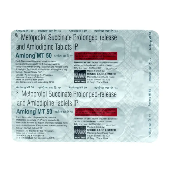 Amlong MT 50 Tablet