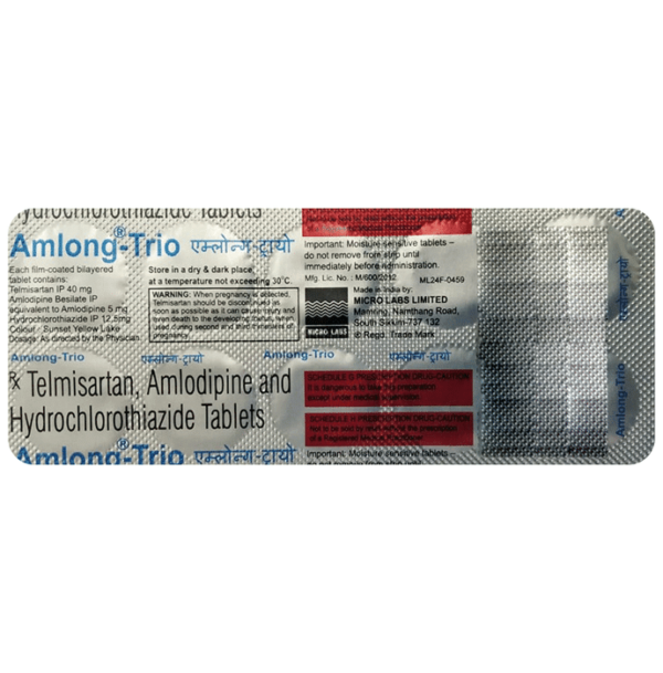 Amlong-Trio Tablet