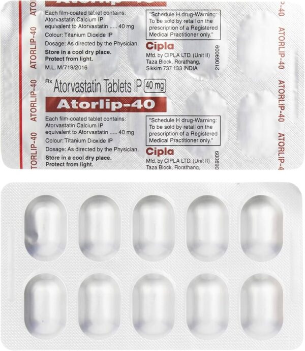 Atorlip-40 Tablet