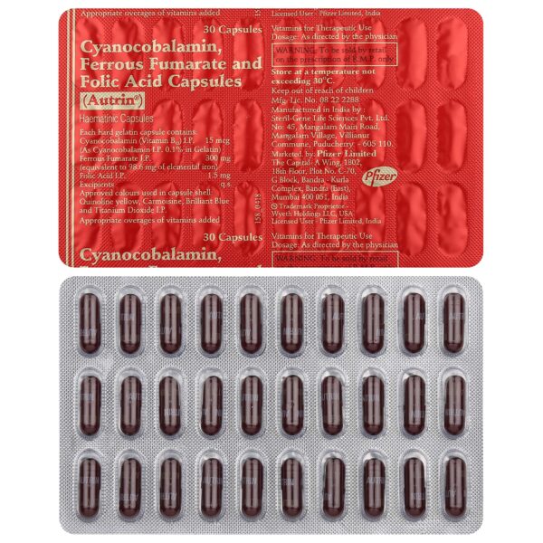 Autrin Hematinic Capsule
