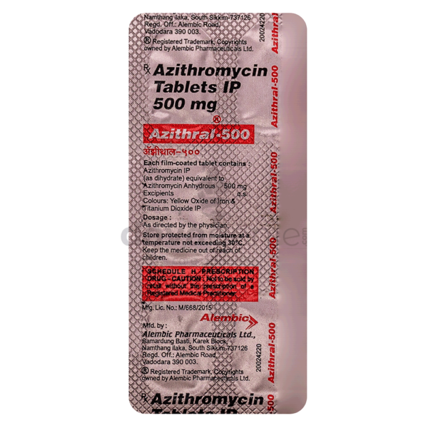 Azithral-500 Tablet