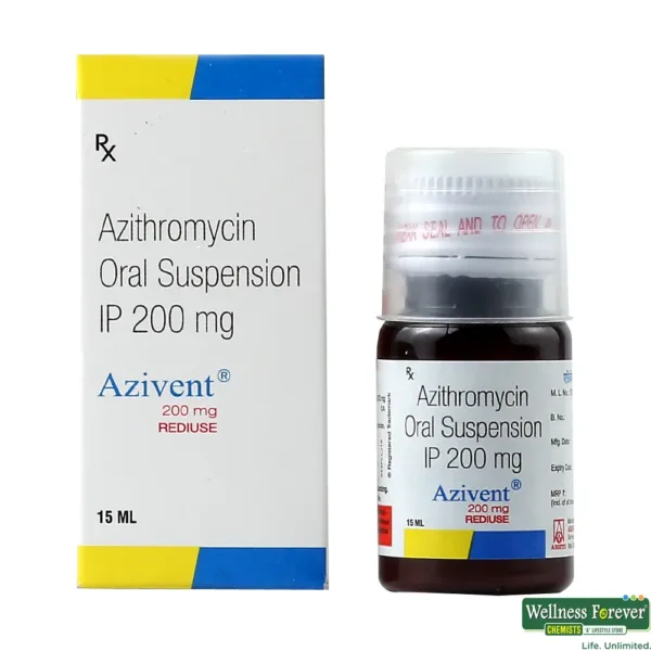 Azivent 200mg Rediuse Suspension