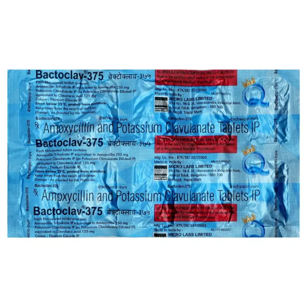 Bactoclav-375 Tablet