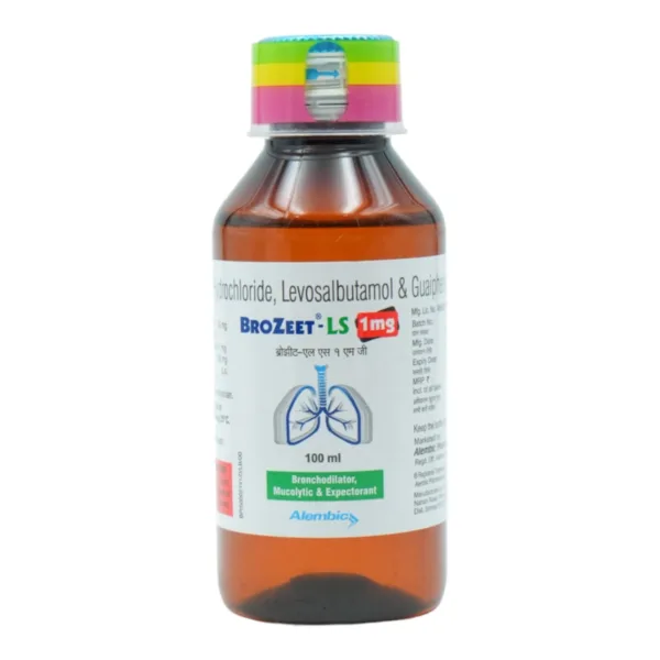 Brozeet-LS 1mg Syrup