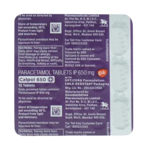 Calpol 650 + Tablet