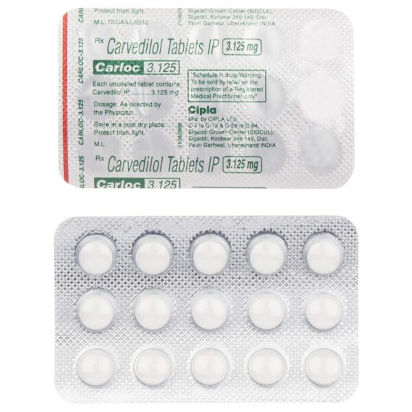 Carloc 3.125 Tablet