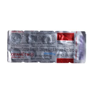 Cetanil-TM 25 Tablet