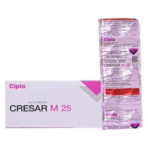 Cresar M 25 Tablet