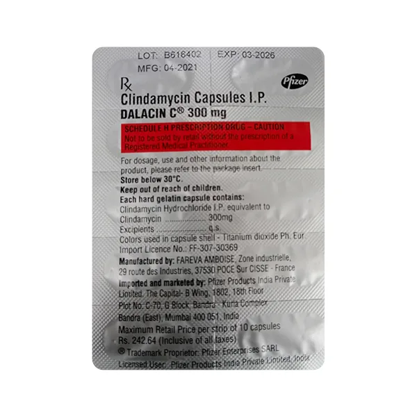 Dalacin C 300mg Capsule