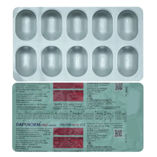 Dapanorm-M 5 Forte Tablet