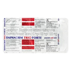 Dapanorm Trio Forte Tablet, Dapanorm Trio Forte Tablet uses, Dapanorm Trio Forte Tablet benefits, Dapanorm Trio Forte Tablet price, Dapanorm Trio Forte Tablet side effects, Dapanorm Trio Forte Tablet composition, Dapanorm Trio Forte Tablet Alkem Pharma, Dapanorm Trio Forte Tablet dosage, Dapanorm Trio Forte Tablet for diabetes