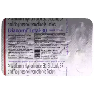 Dianorm Total-30 Tablet