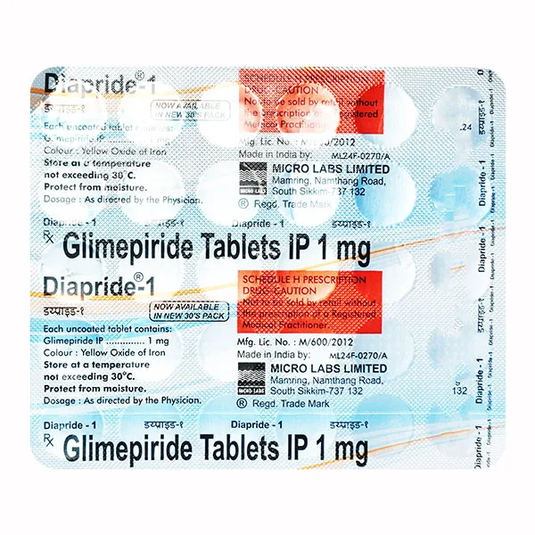 Diapride-1 Tablet