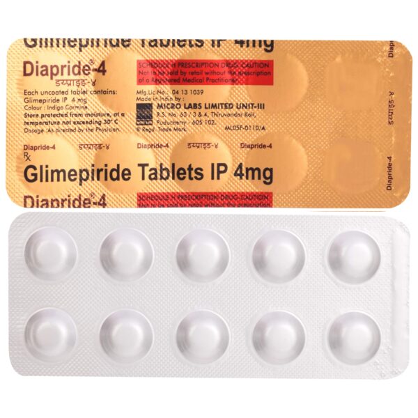 Diapride-4 Tablet