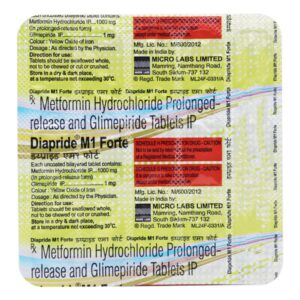 Diapride M1 Forte Tablet