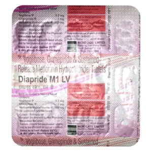 Diapride M1 LV Tablet