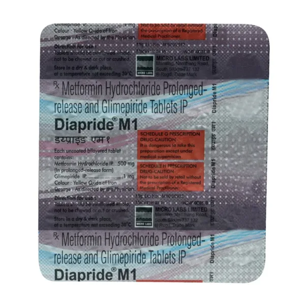 Diapride M1 Tablet