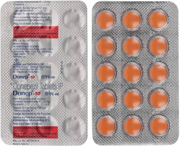 Donep 10 Tablet