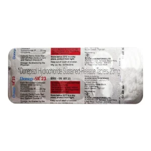 Donep-SR 23 Tablet, Donep-SR 23 Tablet uses, Donep-SR 23 Tablet price, Donep-SR 23 Tablet side effects, Donepezil 23mg tablet, Alzheimer’s dementia treatment, Alkem Pharma