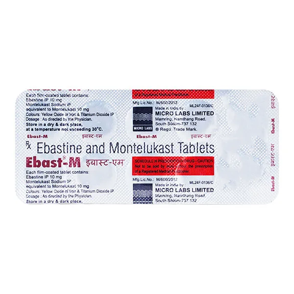 Ebast-M Tablet