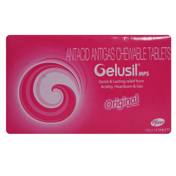 Gelusil Mps Chewable Tablet