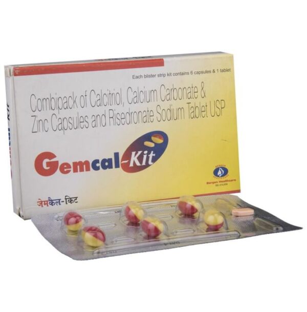 Gemcal-Kit, Gemcal-Kit price, Gemcal-Kit uses, Gemcal-Kit side effects, Alkem Pharma Gemcal-Kit