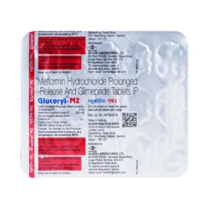 Glucoryl-M 2 Tablet, Glucoryl-M 2 Tablet price, Glucoryl-M 2 Tablet uses, Glucoryl-M 2 Tablet side effects, Alkem Pharma Glucoryl-M 2 Tablet